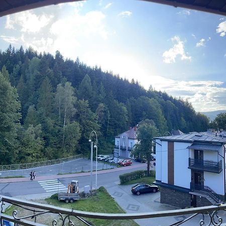 Pensjonat Szach Krynica-Zdrój Exterior foto