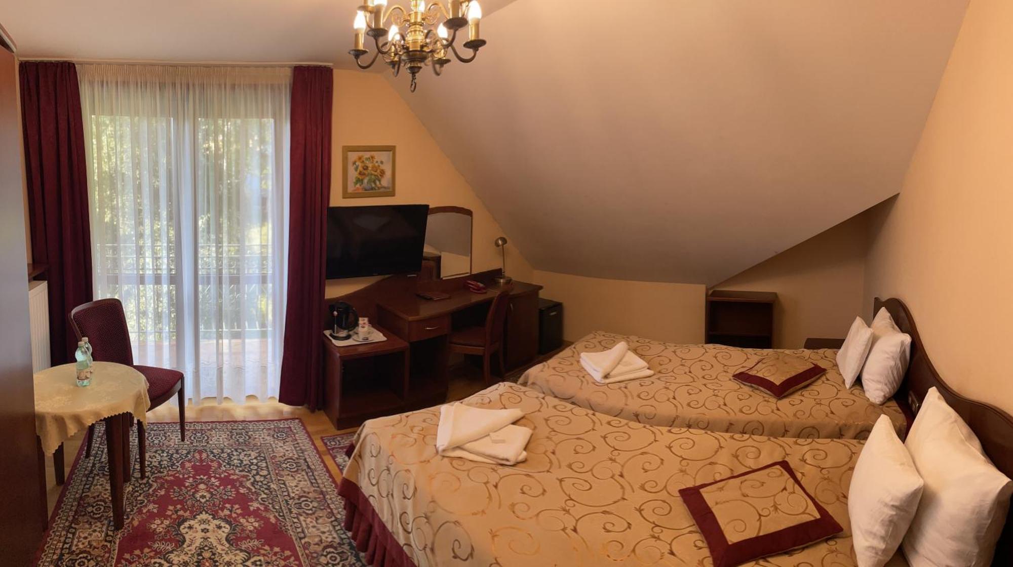Pensjonat Szach Krynica-Zdrój Exterior foto