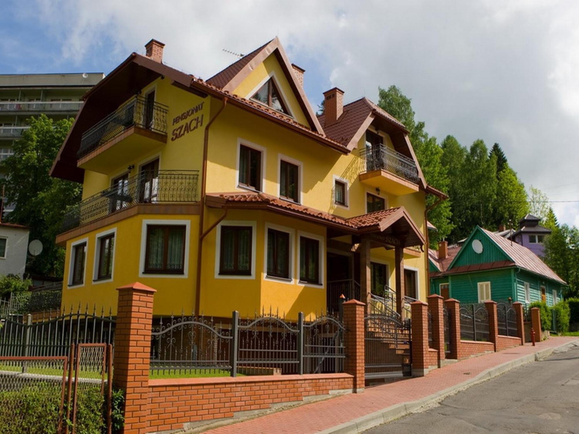 Pensjonat Szach Krynica-Zdrój Exterior foto